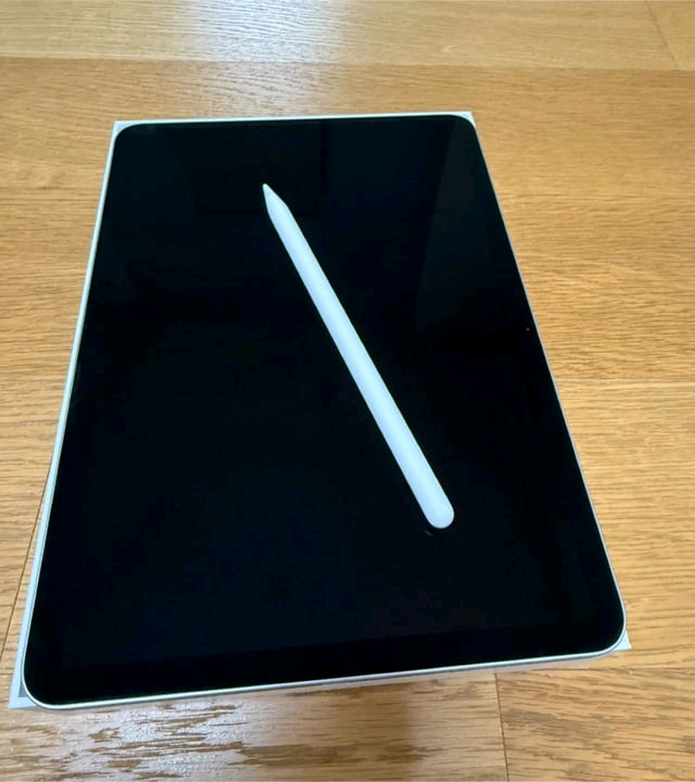 새상품수준) iPad Air 11인치 7세대 M3 (256GB) + Apple Pencil Pro 풀세트 판매 이미지