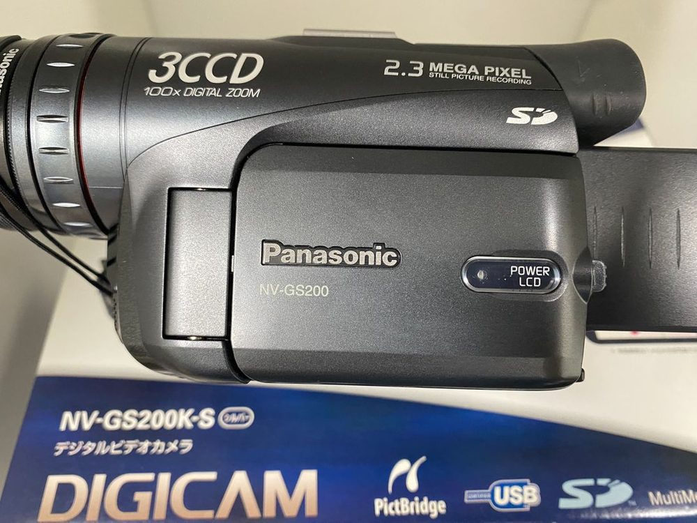 파나소닉 빈티지 Mini DV 6mm 캠코더 NV-GS200 이미지