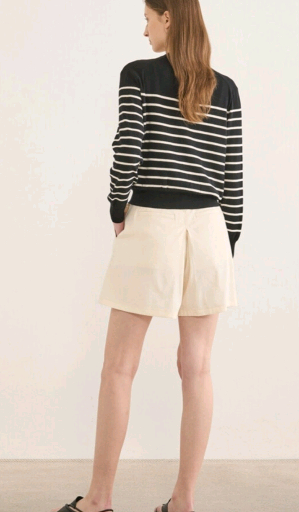 한섬 더캐시미어 스트라이프 니트 가디건 이미지