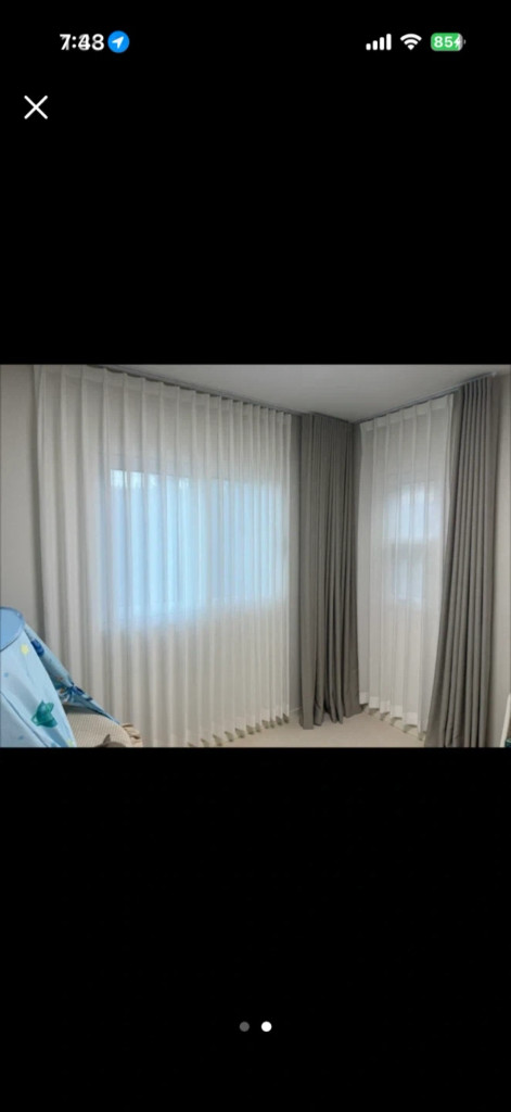 암막 커텐 블라인드 이미지