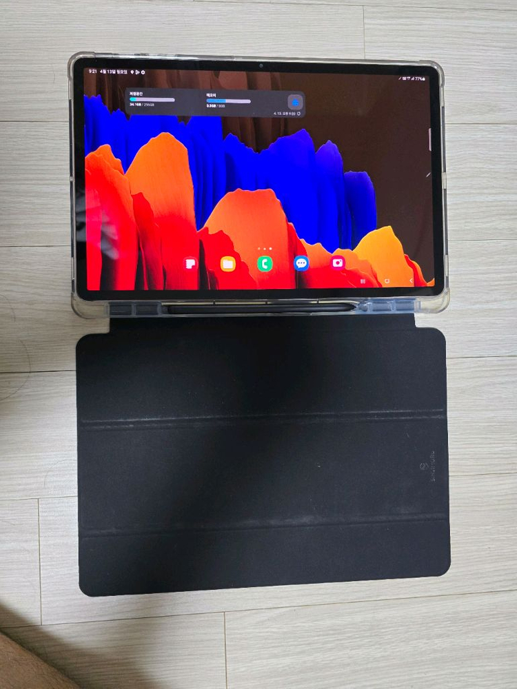 갤럭시탭 S7+ 5G 256GB, 갤럭시탭 s7플러스(사용감 많음) 이미지