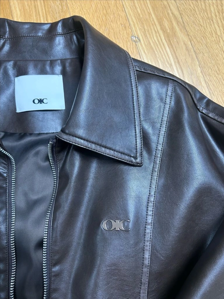 oioi빈티지 가죽자켓 이미지