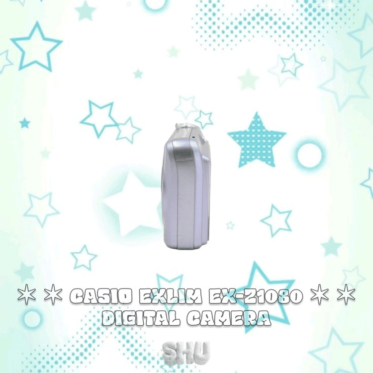 카시오 엑슬림 EX-Z1080 빈티지 디카 블루 이미지