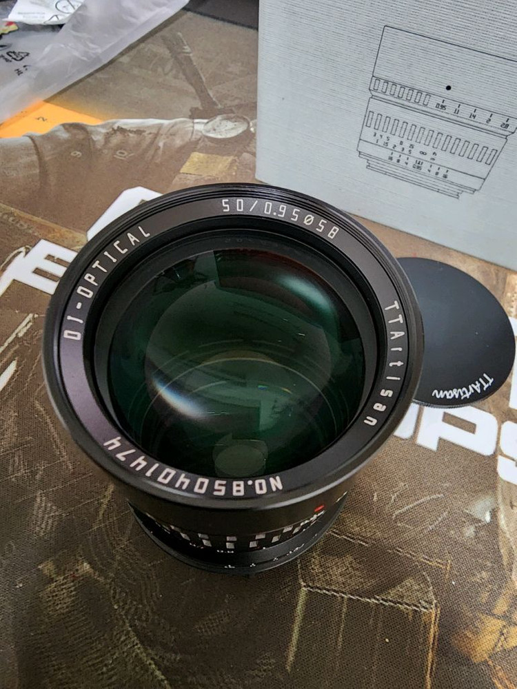 티티아티산 50mm f/0.95 단렌즈 니콘z마운트 신품급 이미지