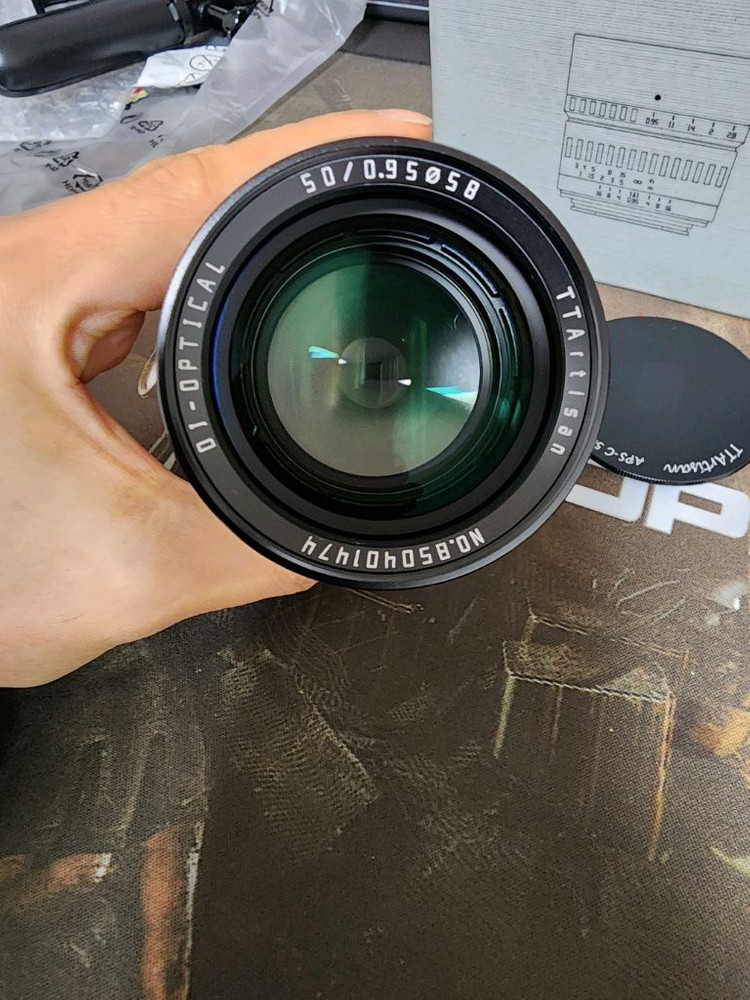 티티아티산 50mm f/0.95 단렌즈 니콘z마운트 신품급 이미지