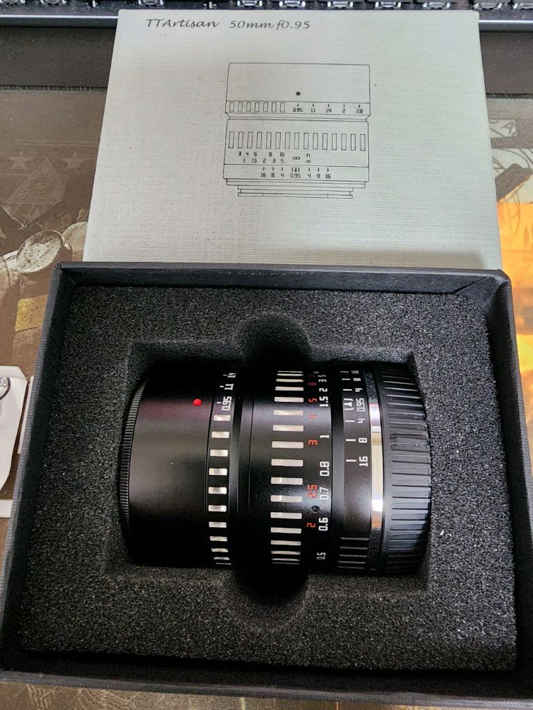 티티아티산 50mm f/0.95 단렌즈 니콘z마운트 신품급 이미지