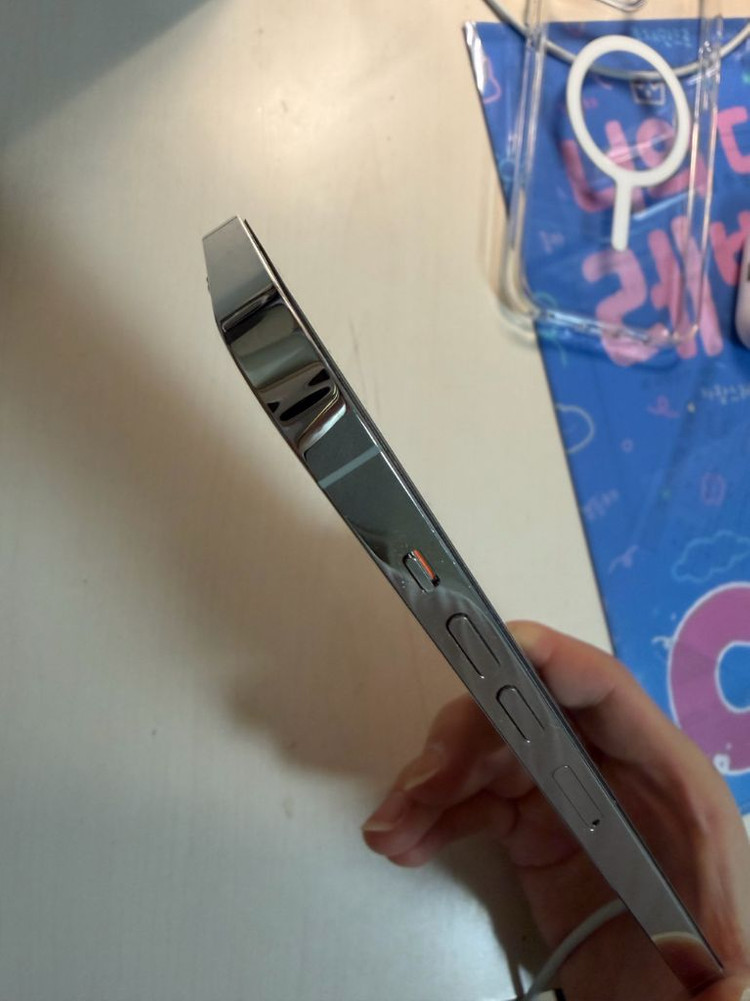 아이폰 13프로맥스 실버 256GB 상태 최상 이미지