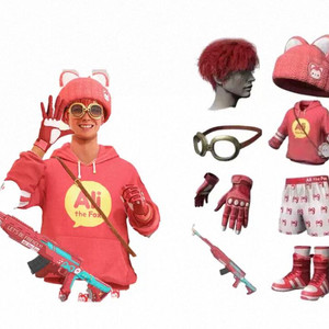 배그 알리더폭스 남자 세트 스킨 코드 이미지