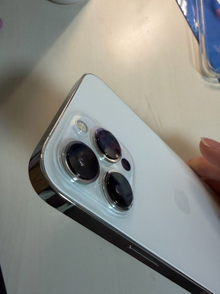 아이폰 13프로맥스 실버 256GB 상태 최상 이미지