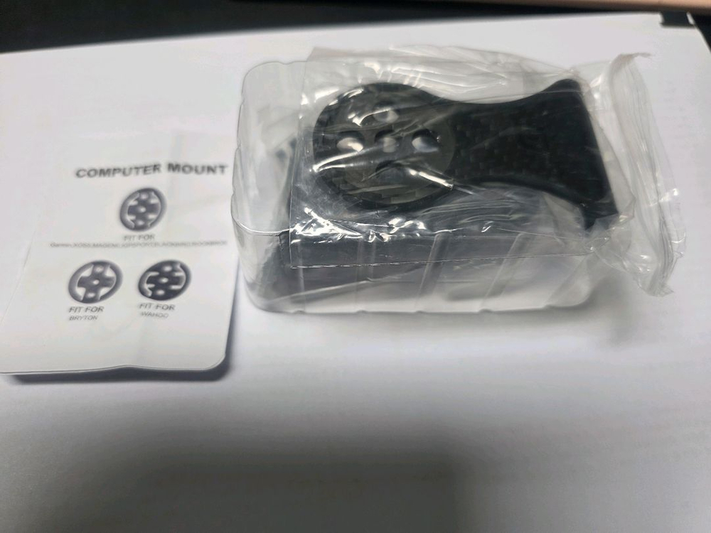 (새상품) OG-EVKIN 자전거 스템 설치 다용도(가민 등) 카본 마운트 이미지