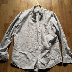 유니폼브릿지 옥스포드 그레이 스트라이프 셔츠 m uniformbridge 이미지