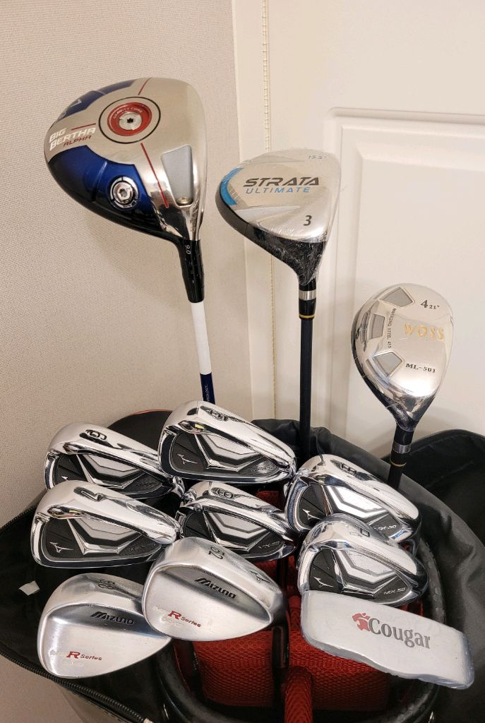 + 미즈노 + 남성용 골프채 풀세트 이미지