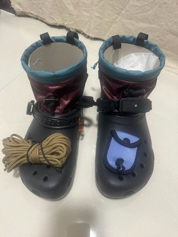 크록스 한정판 부츠겸 슬리퍼 270mm-새거 이미지