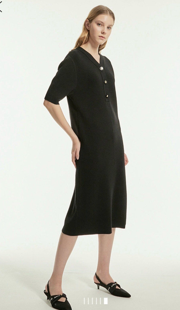 랑방컬렉션 니트원피스 이미지