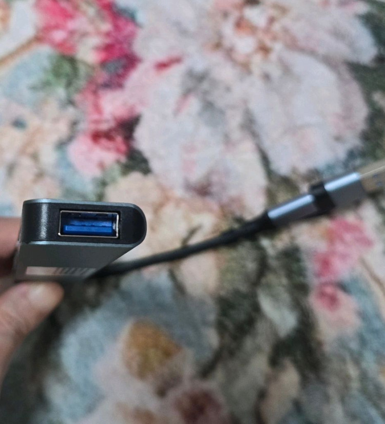 USB C 타입 SD TF 멀티 허브 8포트 새상품 이미지