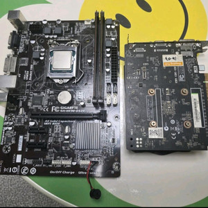 cpu i3-4150 과 메인보드+그래픽카드 이미지