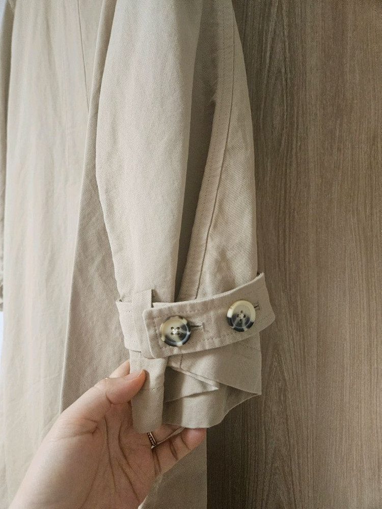 ARKET 아르켓 코튼 린넨(리넨) 코트 XS 이미지