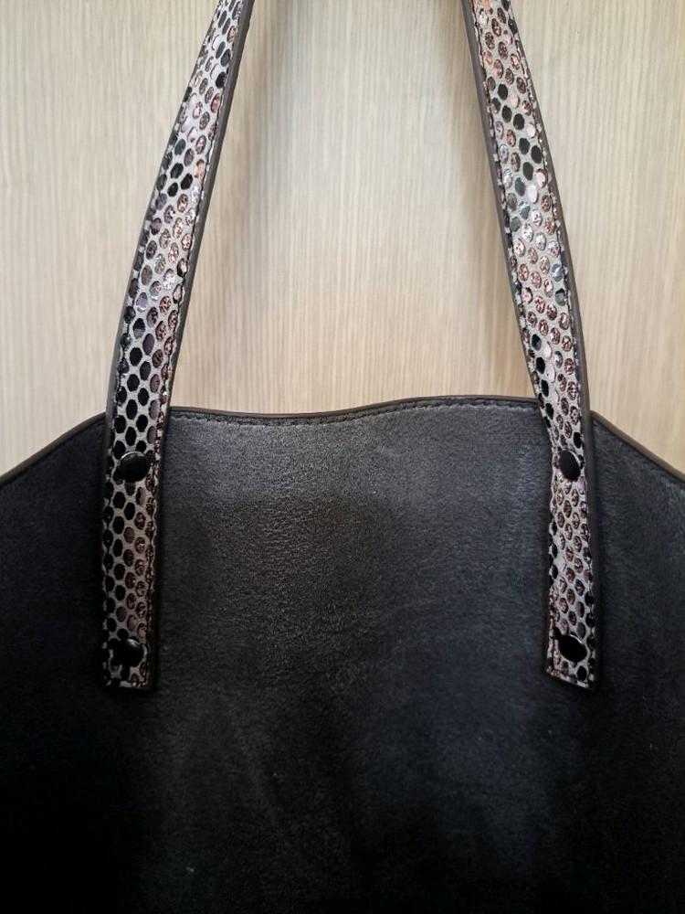 파이톤 토트백 숄더백 새상품 이미지