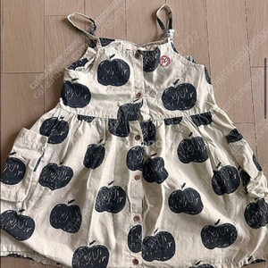 미니피에스마켓/minipsmarket/ 블랙사과원피스 이미지