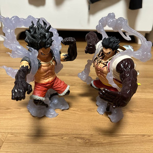 원피스 루피 기어4 피규어 2종 일괄판매 이미지