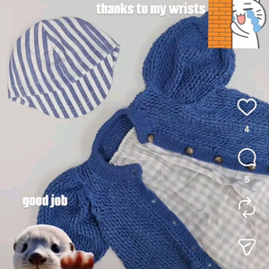 수어플룸 캡 외 마미플럼 미미 가디건 4-6y 이미지