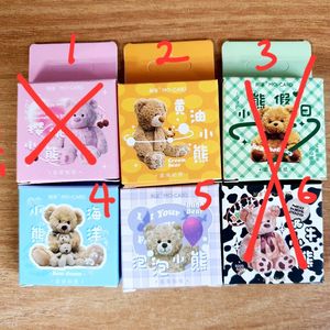 (처분) 다꾸 미니 곰돌이 스티커팩 3종 이미지