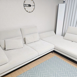 에싸 프라도 4인용 스윙코너 소파(카시미라) 이미지