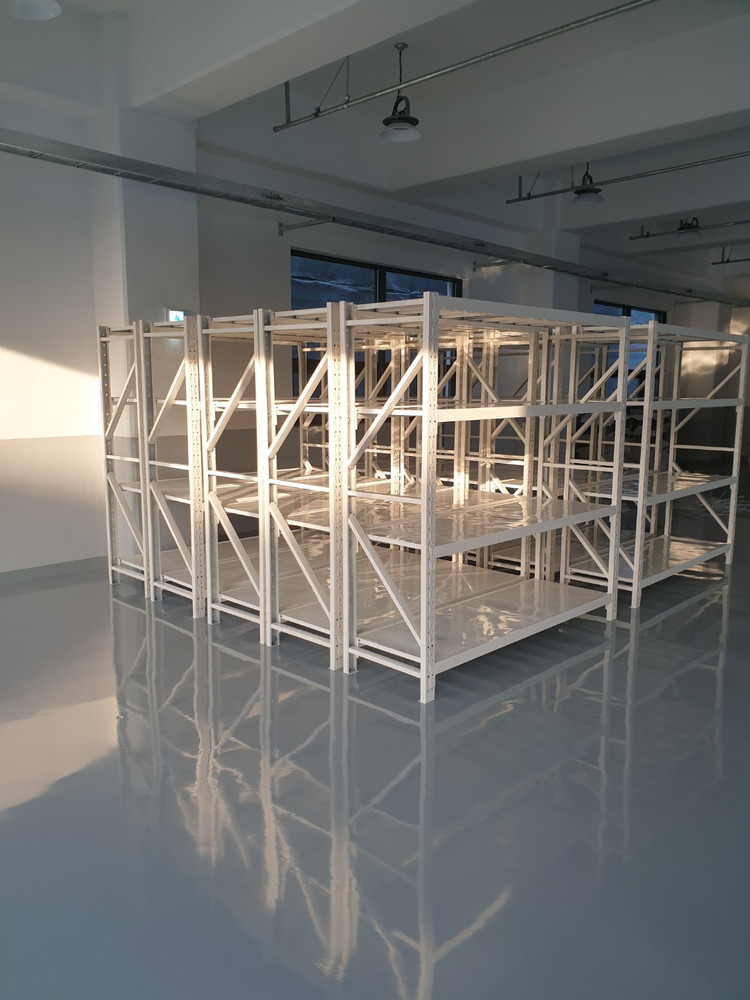 최저가 중량랙 철제다이 무볼트 철제선반 중량랙 매장랙 쇼팡몰랙 창고랙 이미지