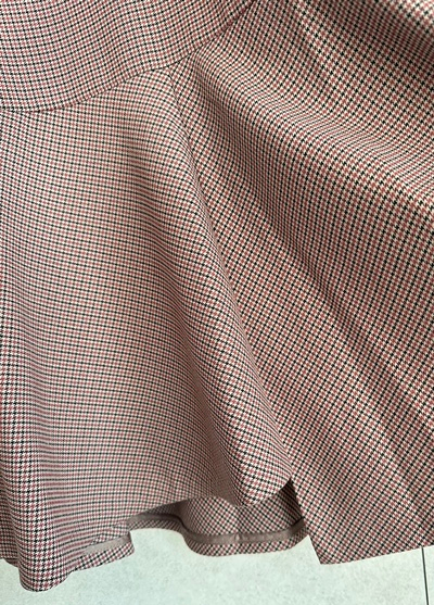 새) 써스데이아일랜드 체크 롱원피스 이미지