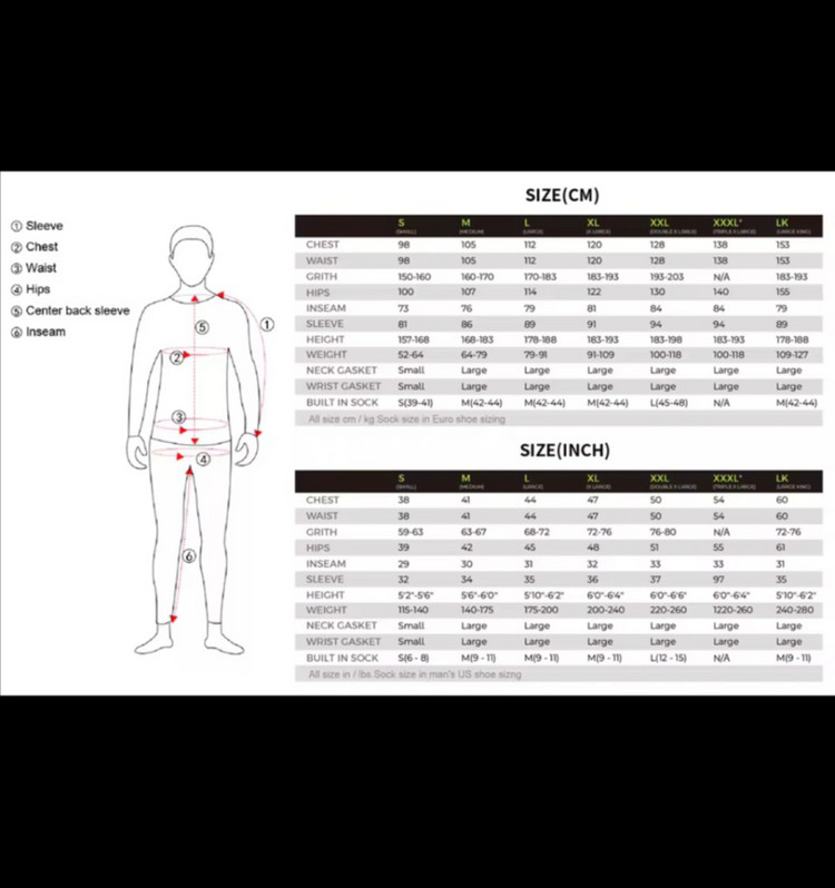 드라이슈트/카이트서핑.수상스키.웨이크보드.카약.제트스키.패들보드.SUP 이미지