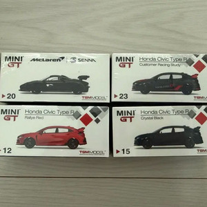 미니지티 미개봉 4점 판매 개별 일괄 가능 핫휠 minigt 이미지