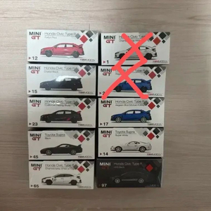 미니지티 MINI GT 시빅/수프라 미니카 컬렉션 핫휠 이미지