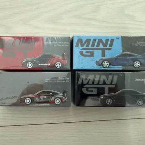 미니지티 미개봉 4점 판매 개별 일괄 가능 핫휠 minigt 이미지