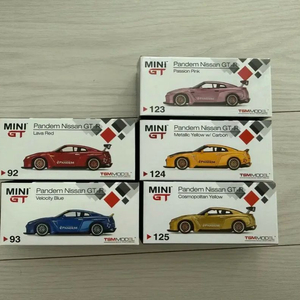 미니지티 gtr 로우번호 판매 개별 일괄 가능 핫휠 minigt 이미지