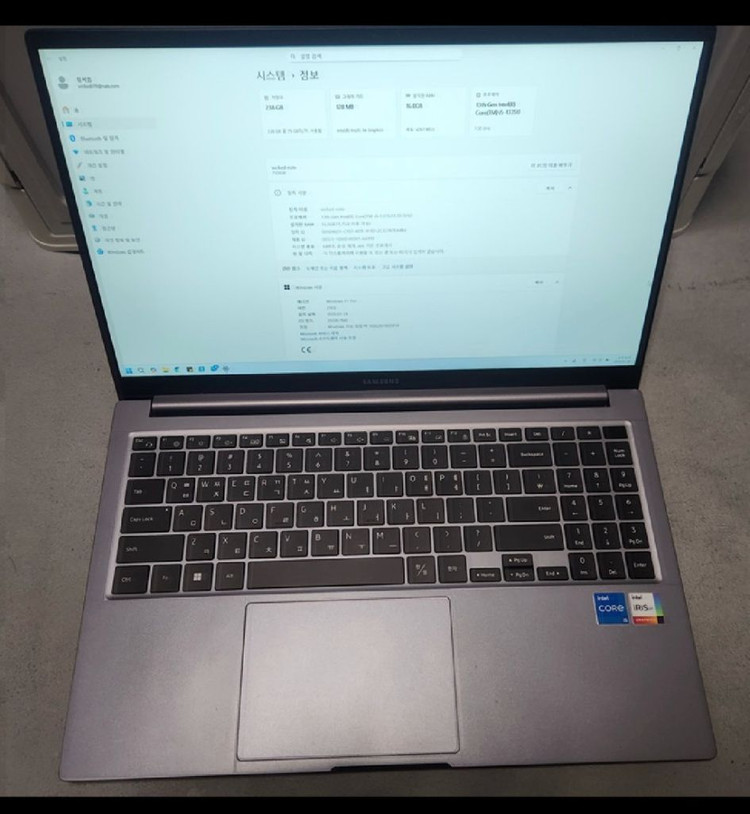 갤럭시북 4 i5-1335U 16G SSD 256 이미지