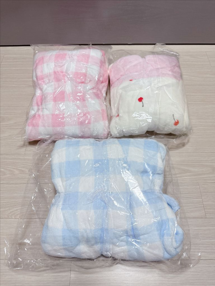 (새상품) 산리오 키티 마이멜로디 시나모롤 샤워가운 이미지