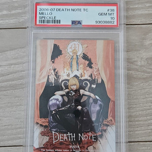 PSA10 데스노트 트레카 트레이딩 카드 멜로 이미지