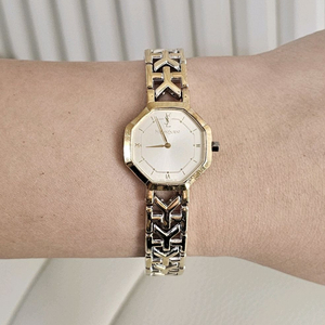 YSL 입생로랑 생로랑 금장 여성 여자 시계 팔찌 이미지