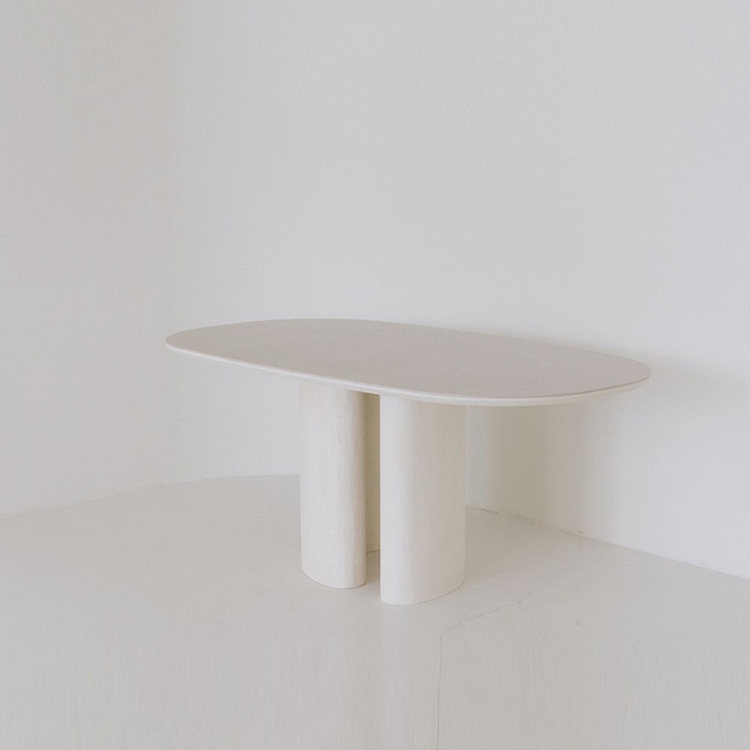 세레스홈 아셀 포세린 식탁 세라믹 6인용 대리석테이블 + 스툴 1800 이미지