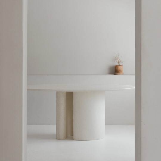 세레스홈 아셀 포세린 식탁 세라믹 6인용 대리석테이블 + 스툴 1800 이미지