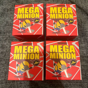 슈퍼배드4 미니언즈 빔 키링 4개 일괄 열쇠고리 영화 굿즈 이미지