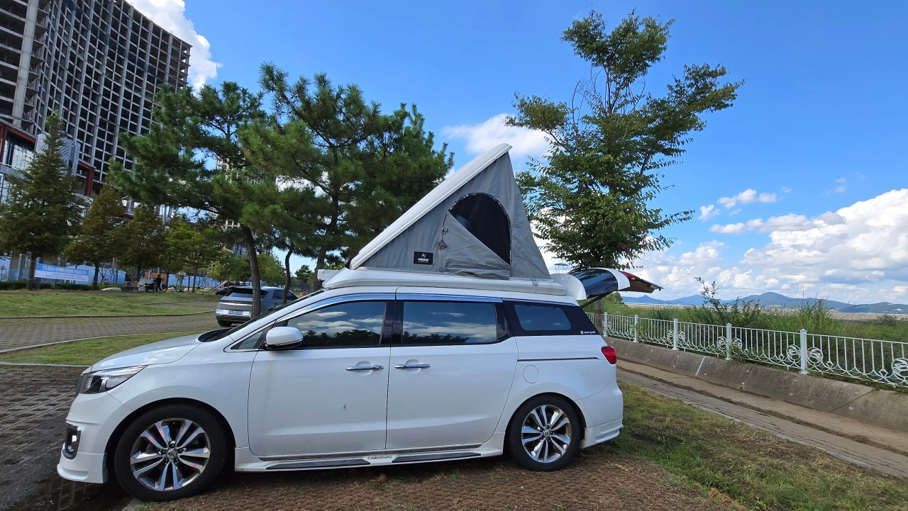 올뉴카니발 세미캠핑카 이미지