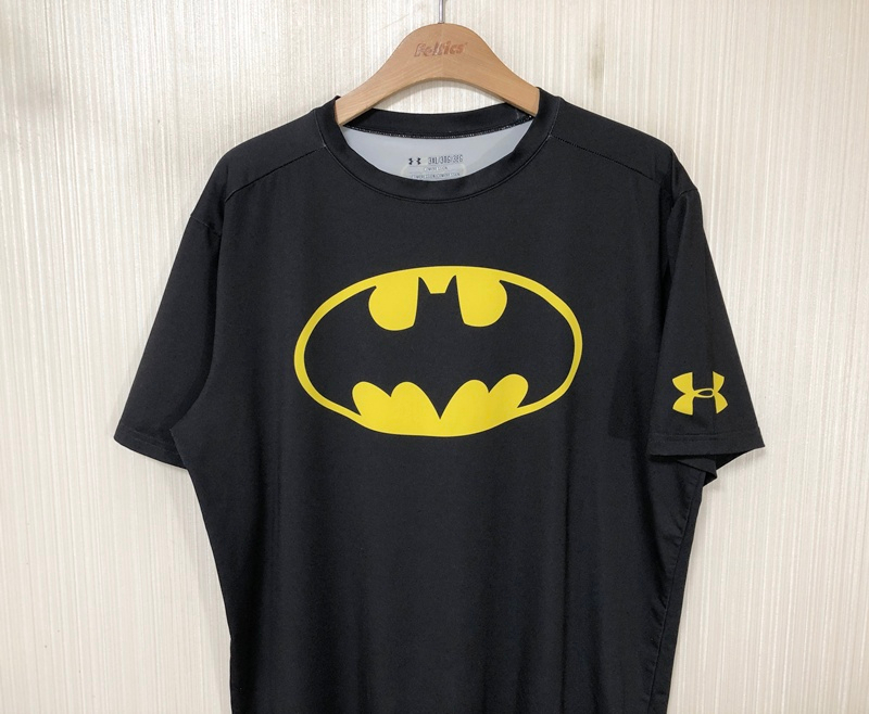 언더아머 히트기어 컴플레션 히어로즈시리즈/배트맨 3XL 이미지