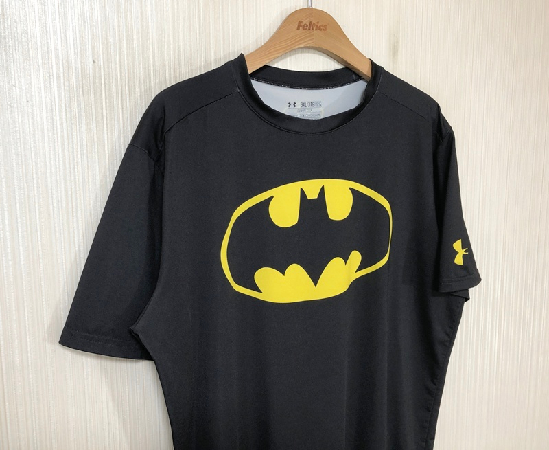 언더아머 히트기어 컴플레션 히어로즈시리즈/배트맨 3XL 이미지