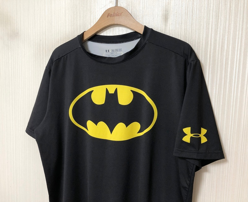언더아머 히트기어 컴플레션 히어로즈시리즈/배트맨 3XL 이미지