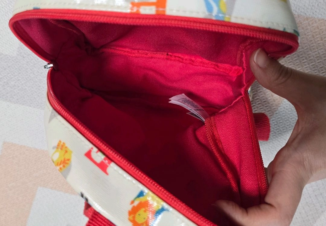 캐스키드슨 키즈 백팩 알파벳 동물 패턴 이미지