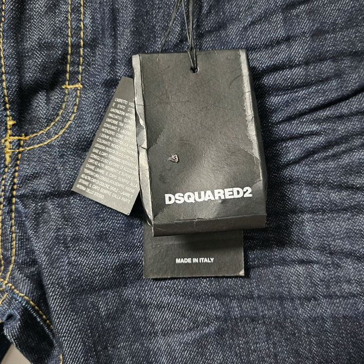 32인치 택새상품[정품]50 디스퀘어드2 슬림진 (S74LA0799 / 이태리산) 이미지