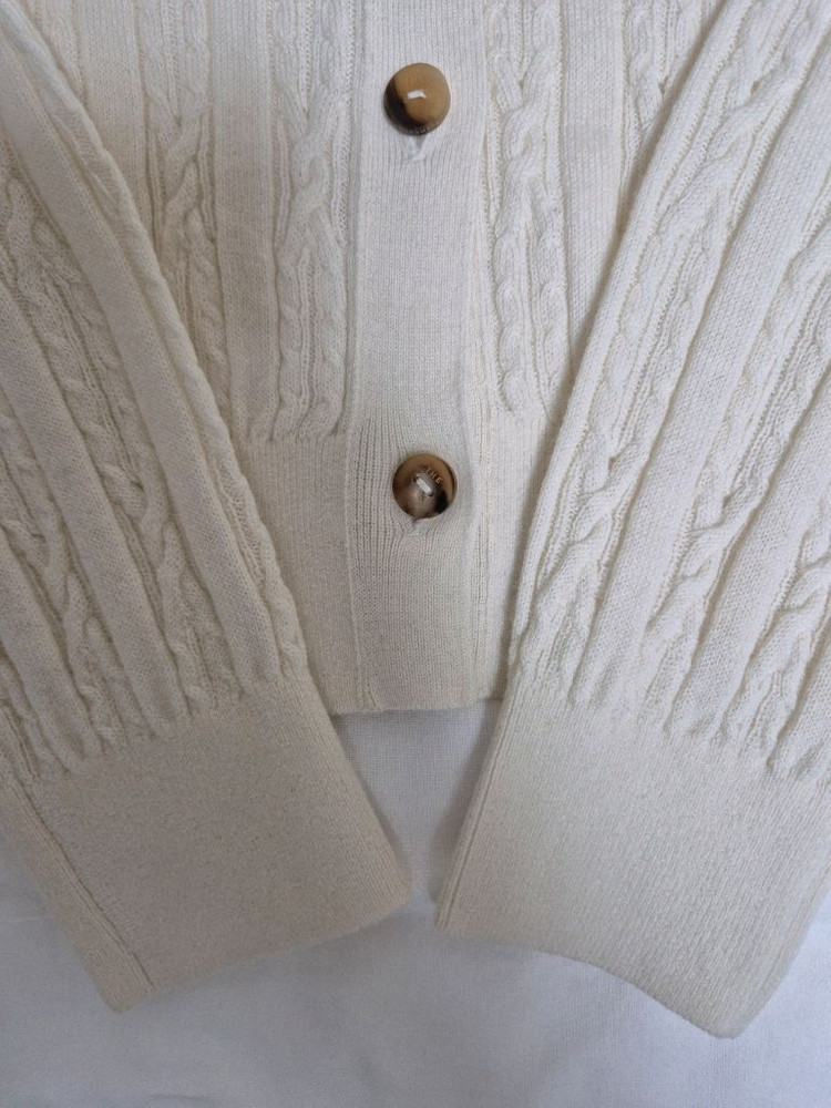 24 더캐시미어 케이블 니트 가디건 (타임, 랑방, 시스템, 구호) 이미지