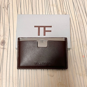 톰포드 거울+카드지갑 세트 브라운 이미지