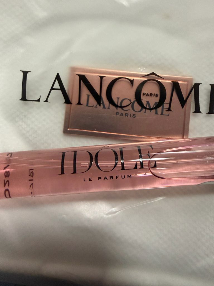 (새제품)랑콤 향수 이돌 퍼퓸 10ml 2개 + 파우치 이미지